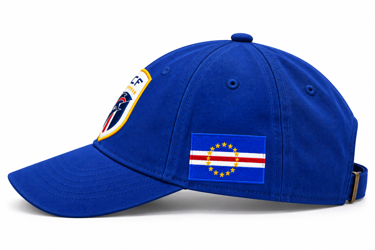 Cabo Verde FCF Embroidered Cap - Blue