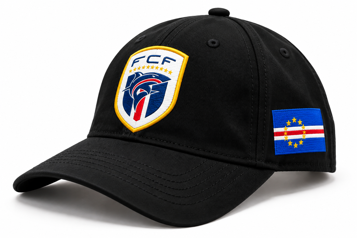 Cabo Verde FCF Embroidered Cap - Black