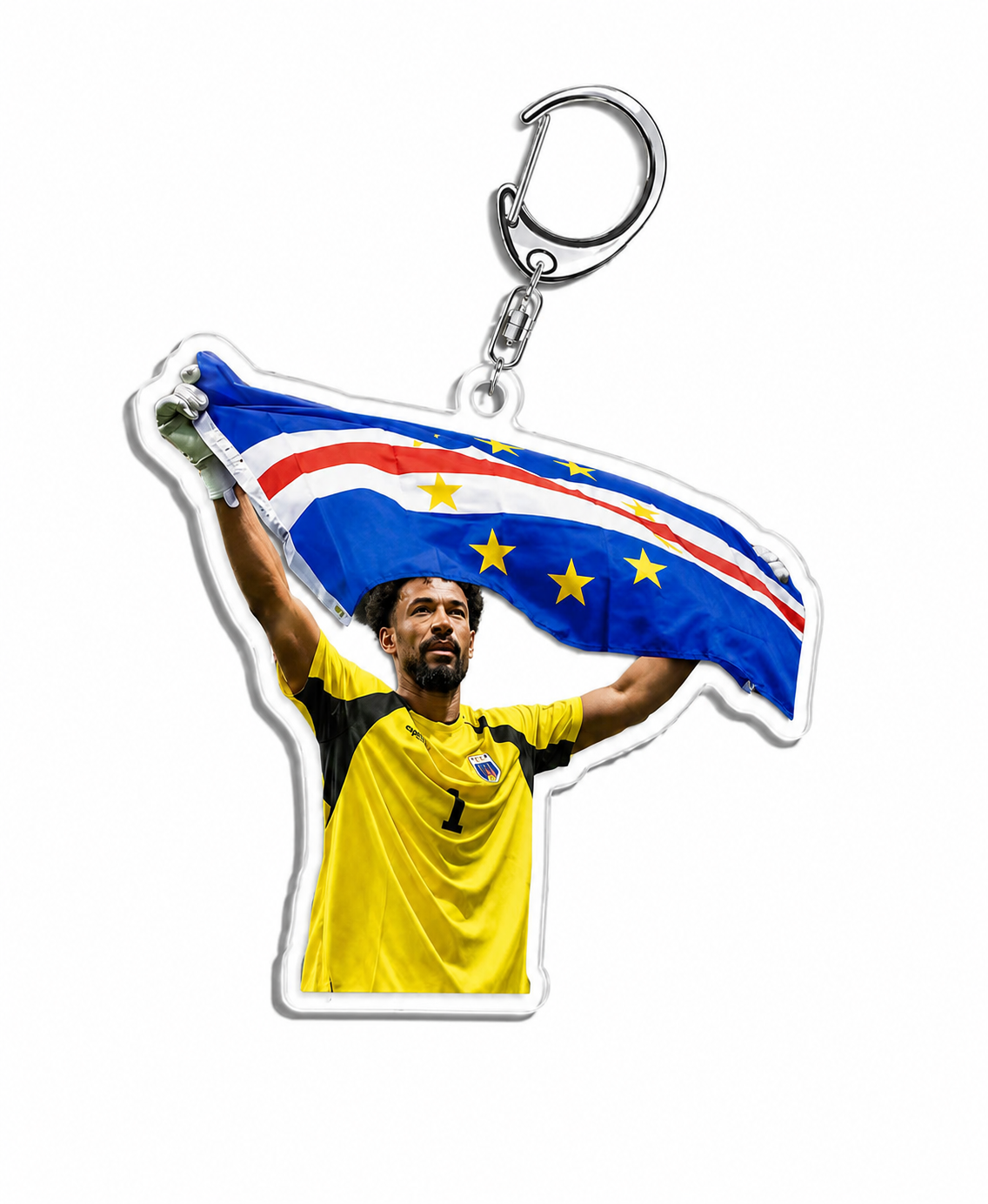 Vozinha “Cape Verde Pride” Keychain