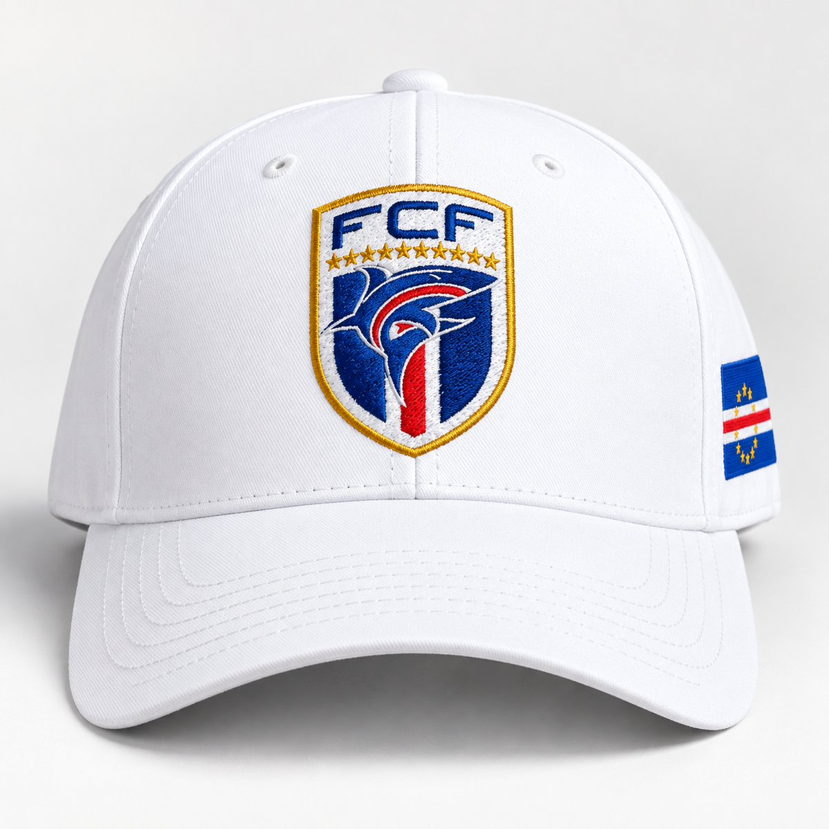 Cabo Verde FCF Embroidered Cap – White