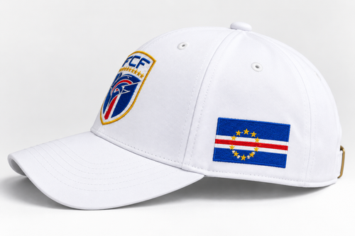 Cabo Verde FCF Embroidered Cap – White
