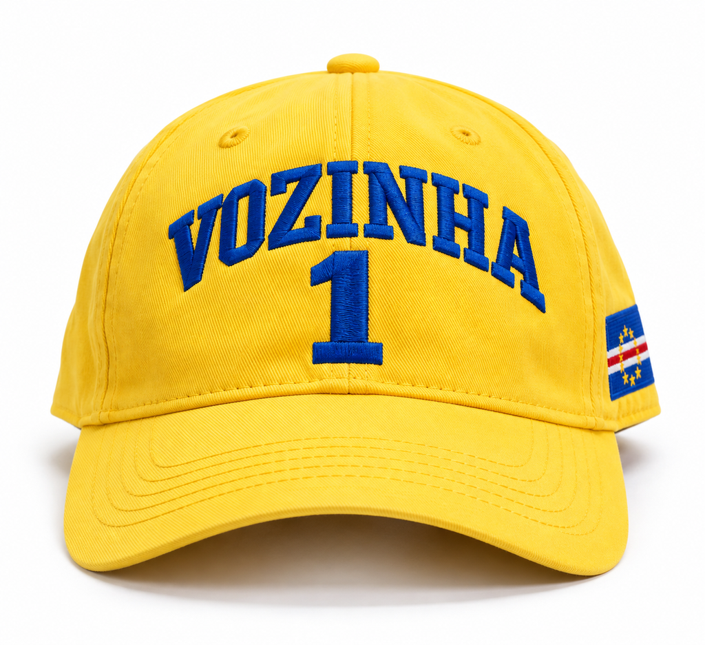 Vozinha #1 Special Edition Cabo Verde Embroidered Cap – Yellow