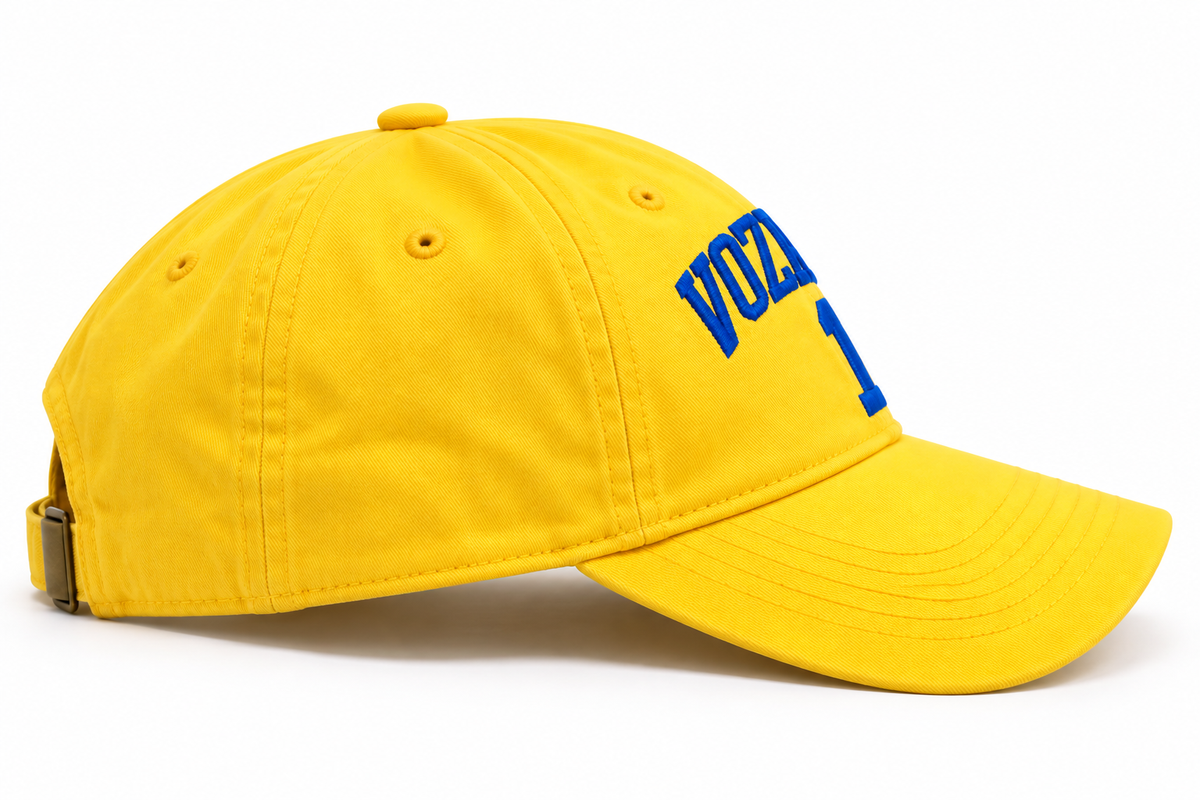 Vozinha #1 Special Edition Cabo Verde Embroidered Cap – Yellow