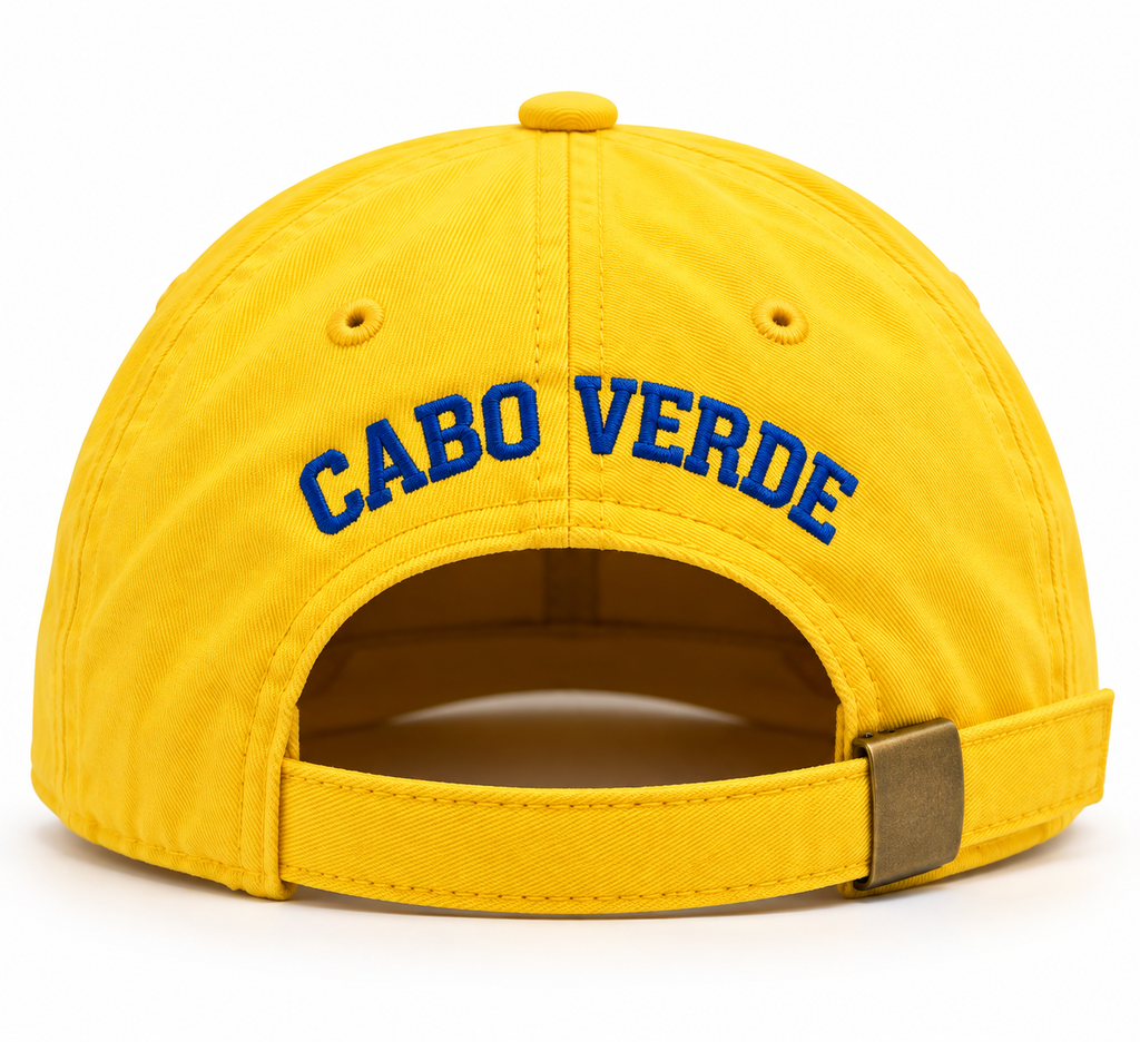 Vozinha #1 Special Edition Cabo Verde Embroidered Cap – Yellow