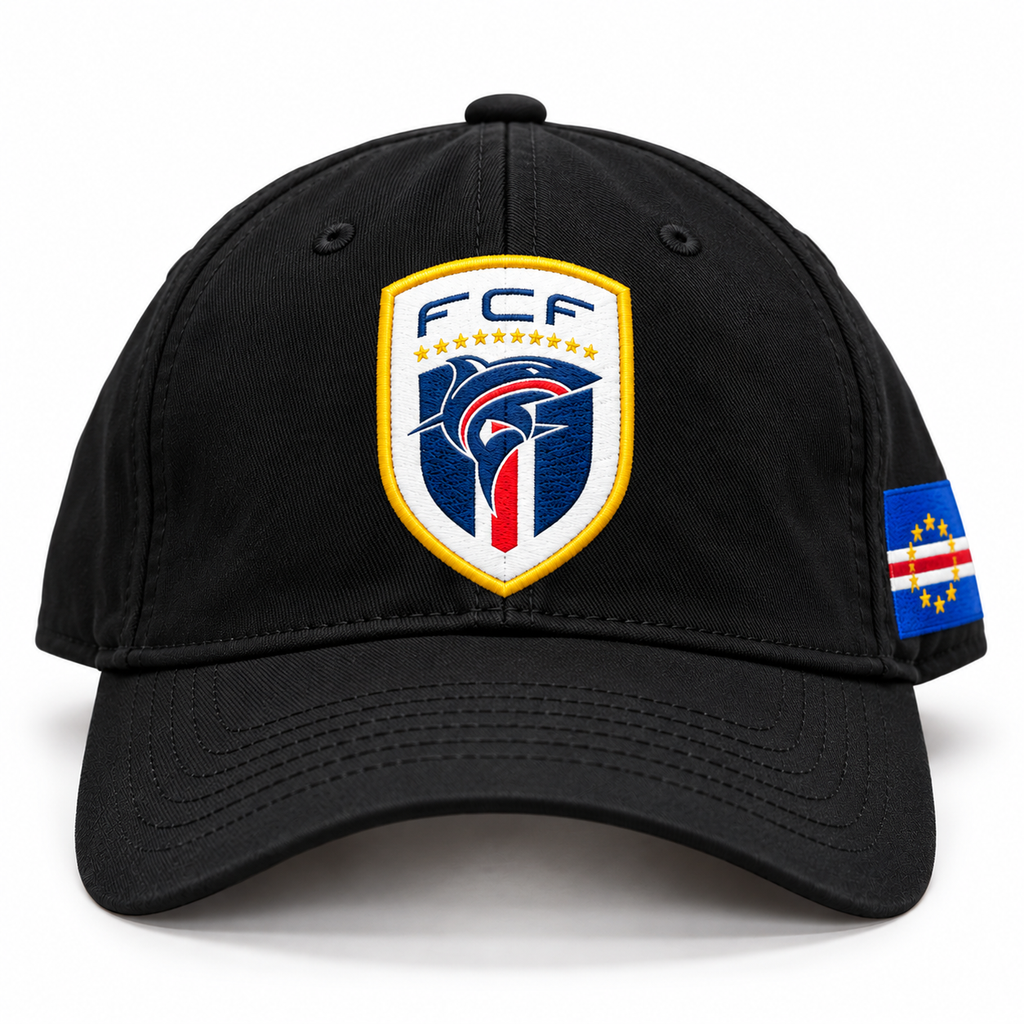 Cabo Verde FCF Embroidered Cap - Black