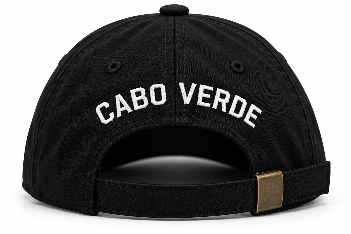 Cabo Verde FCF Embroidered Cap - Black
