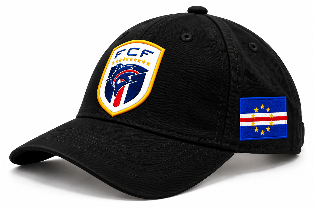 Cabo Verde FCF Embroidered Cap - Black