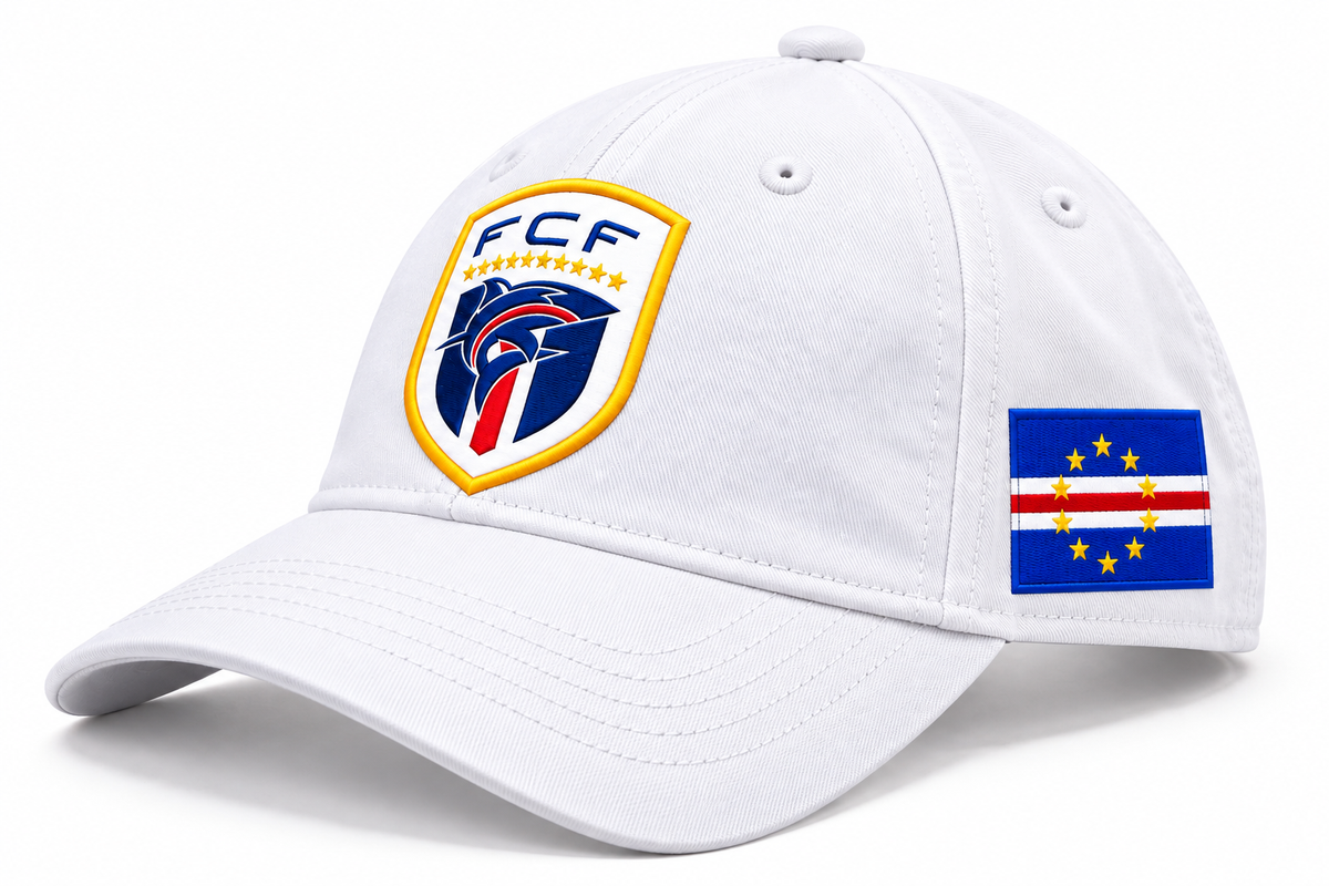 Cabo Verde FCF Embroidered Cap - White