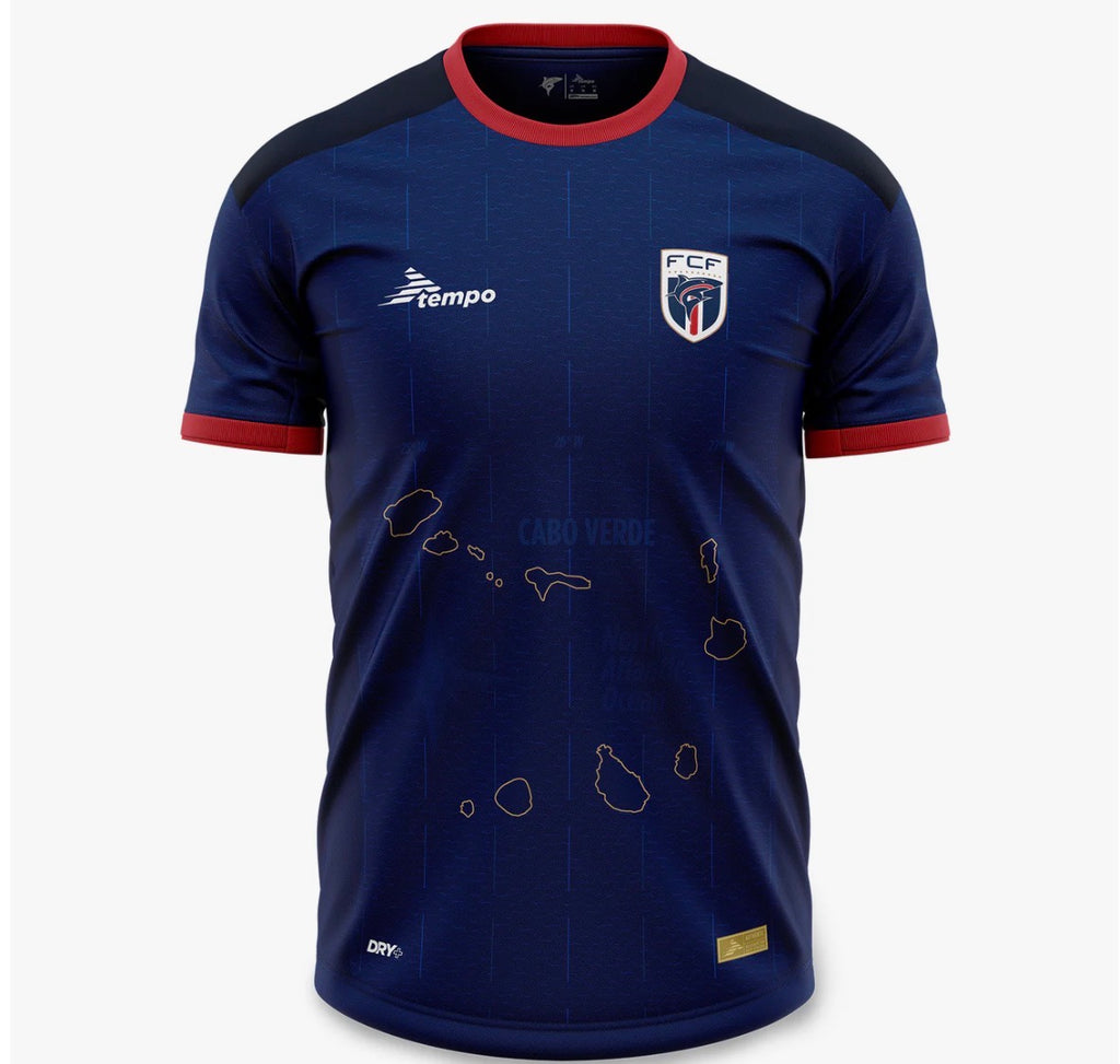 Cabo Verde National Team Home Jersey – Blue