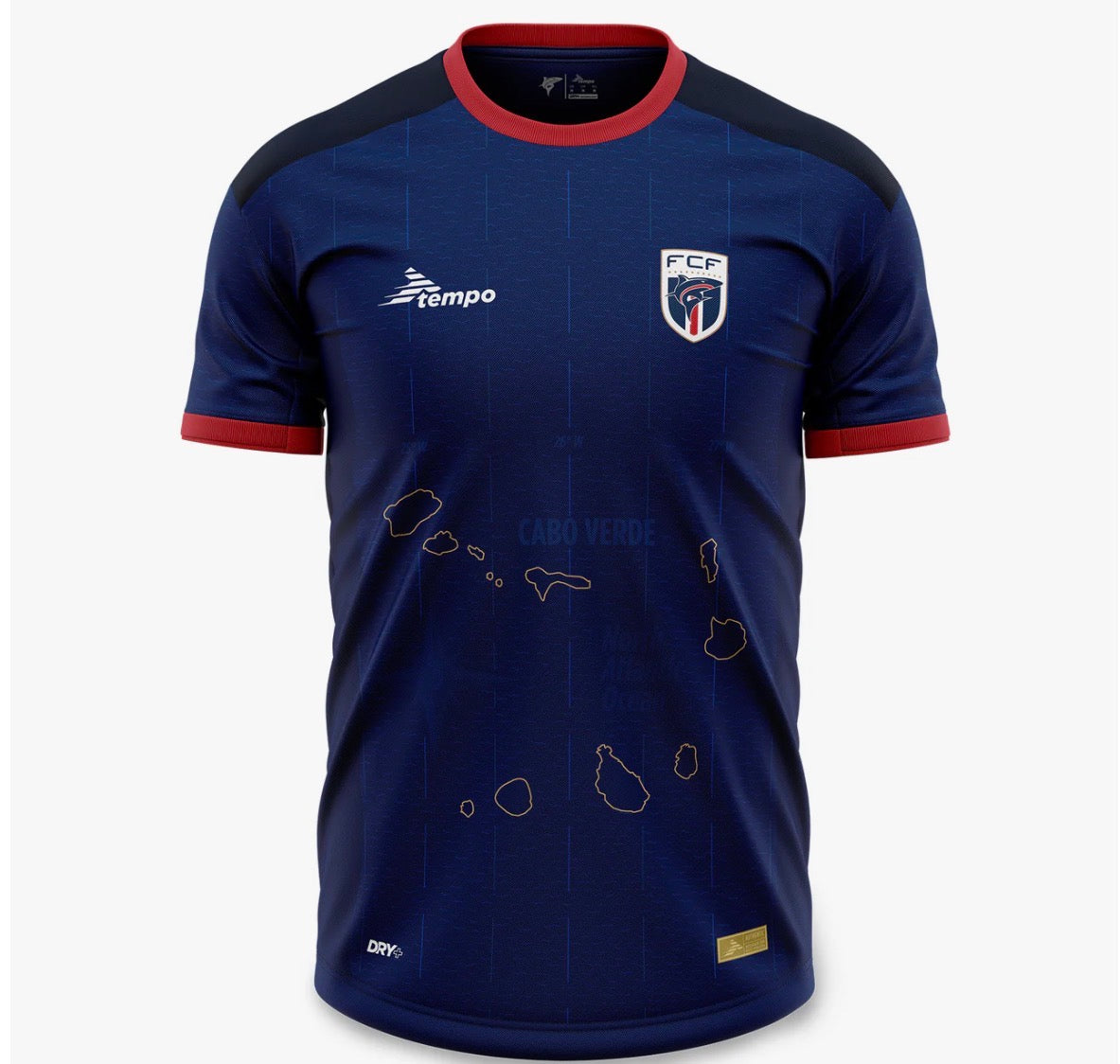 Cabo Verde National Team Home Jersey – Blue