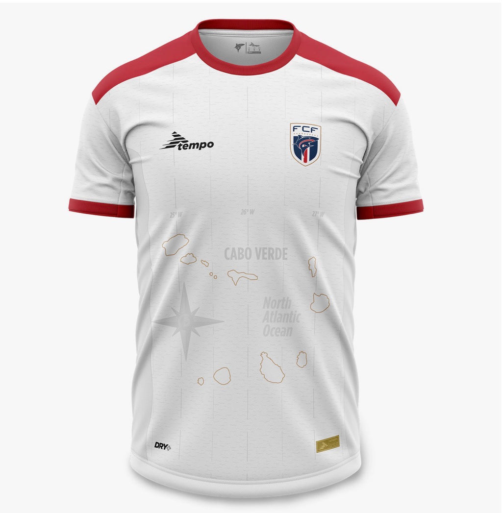 Cabo Verde National Team Away Jersey – White