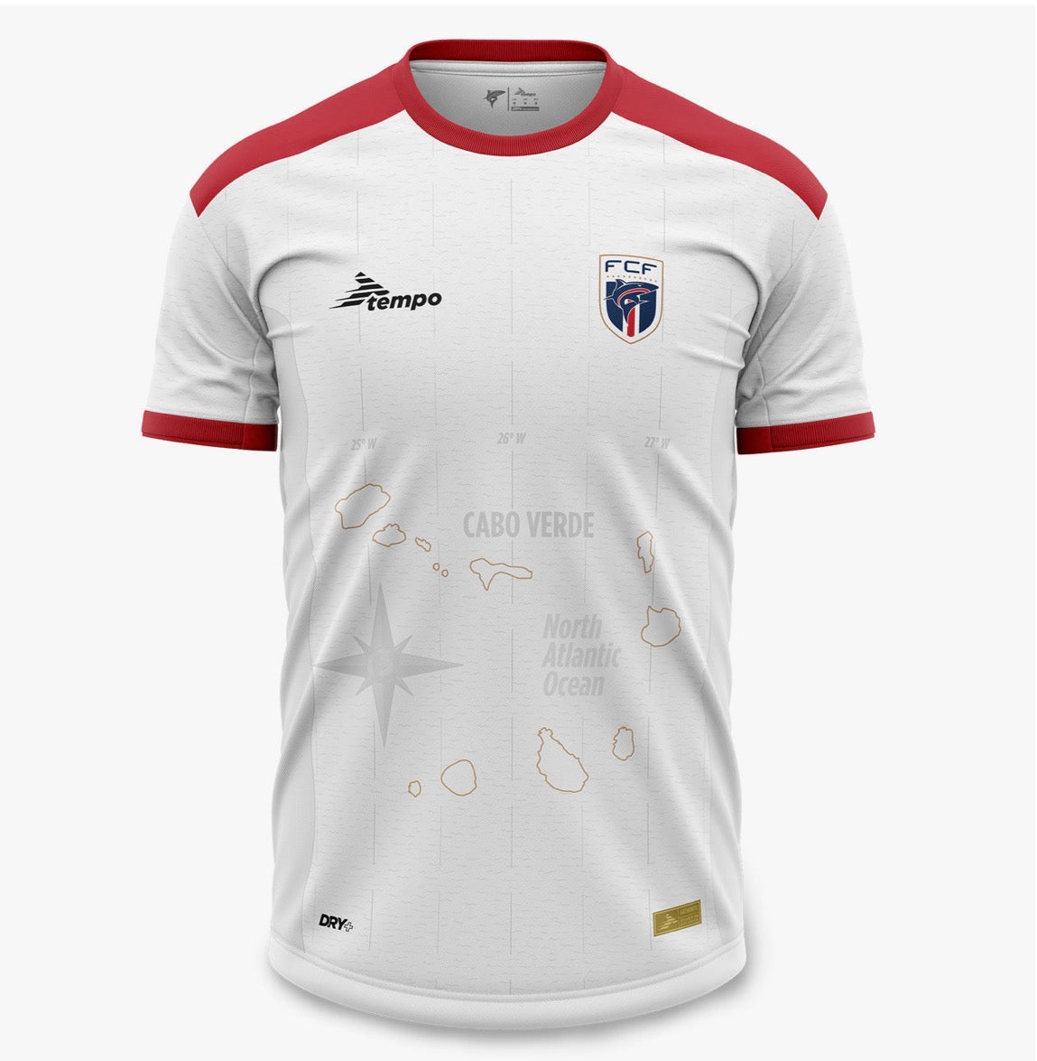 Cabo Verde National Team Away Jersey – White